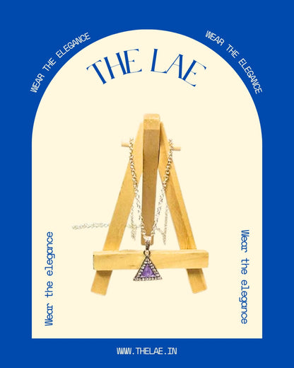 Edge of Elegance Pendant Necklace