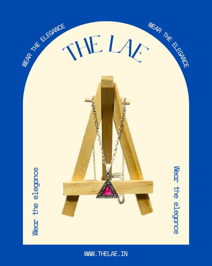 Edge of Elegance Pendant Necklace